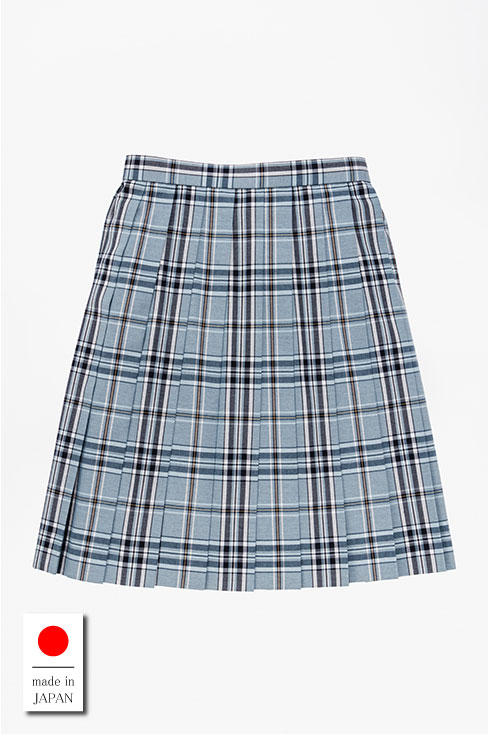 チェックプリーツスカート （48cm丈） / KANKO Harajuku Select