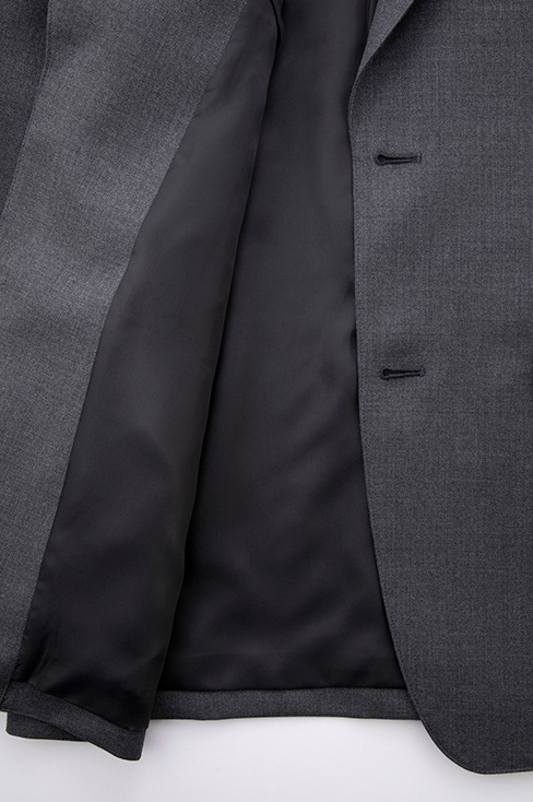 【受注生産 2026年8月末納品】 男子ブレザー (チャコール) / KANKO Harajuku Select