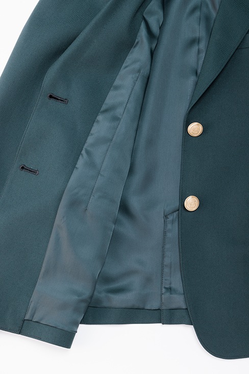 【受注生産 2026年8月末納品】 ブレザー (グリーン) / KANKO Harajuku Select