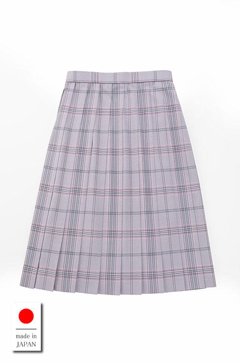 【丈長め】 チェックプリーツスカート （58cm丈） / KANKO Harajuku Select