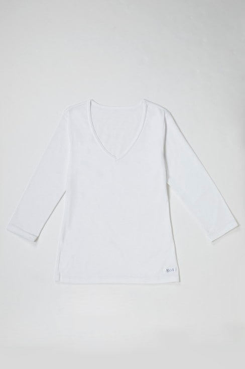 ７分袖インナーシャツ / ELLE ECOLE