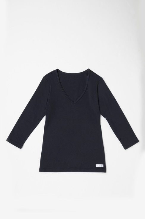 ７分袖インナーシャツ / ELLE ECOLE