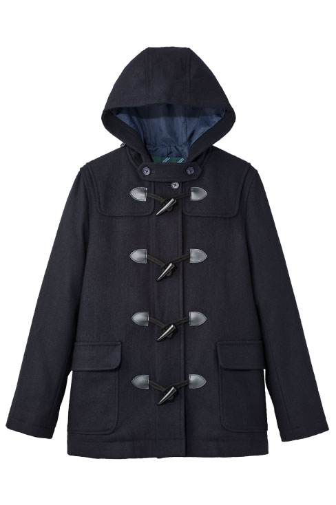 美品 EAST BOY ダッフルコート 紺 制服 イーストボーイのダッフルコートは制服通販のカンコーオンライン