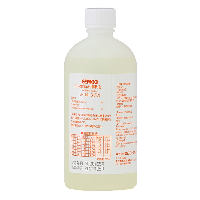 PH4.01標準液 PH4.01-L-500