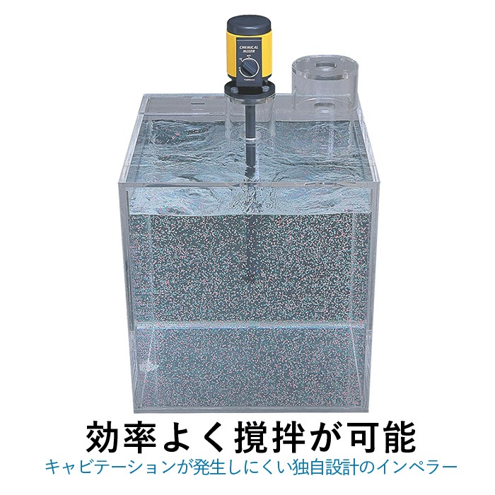 超高効率ケミカルミキサースピコン内蔵 TCMS型　100Ｖ（単相）