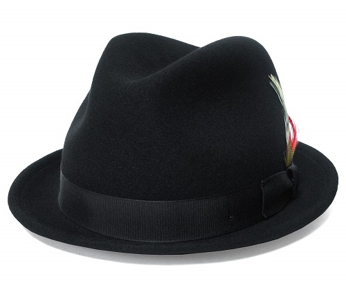 ニューヨークハット 帽子 フェルトハット メンズ レディース NEW YORK HAT 5325　Pinched Stingy Fedora　ピンチド スティンジー フェドラ　(LITE FELT STINGY) 送料無料 NEW YORK HAT ニューヨークハット 5325 Pinched Stingy