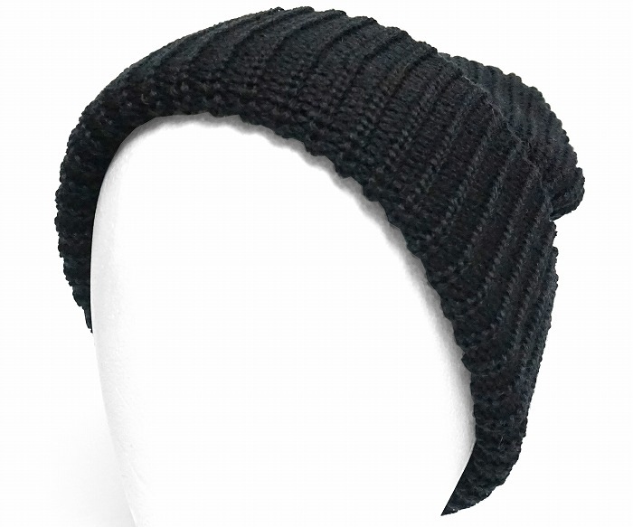 NEW YORK HAT ニューヨークハット 4513 Wool Chunky ウール チャンキー ブラック