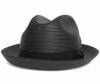 NEW YORK HAT˥塼衼ϥåȡ2327 Sewn Stingy Fedora Wide Brim硼󡡥ƥ󥸡եɥ顡磻ɥ֥ࡡ֥å
