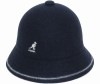 送料無料　KANGOL　カンゴール　STRIPE CASUAL　ストライプカジュアル　ネイビー/オフホワイト