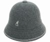 送料無料　KANGOL　カンゴール　STRIPE CASUAL　ストライプカジュアル　フランネル/オフホワイト