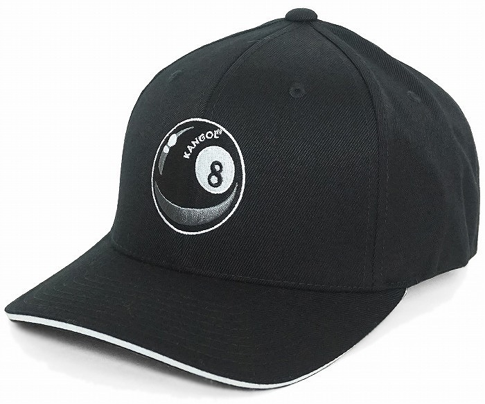 KANGOL 8ボールデザイン ブラックキャップ L/XL 80周年 限定 000000001799_WHGVkMX.jpg