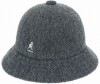 送料無料　KANGOL　カンゴール　SMU Boiled Wool Casual　ボイルドウールカジュアル　ダークブルー/ホワイト
