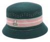KANGOL�����󥴡��롡�ϥåȡ�Slick Stripe Bin ������å� ���ȥ饤�� �ӥ󡡥ѥ���