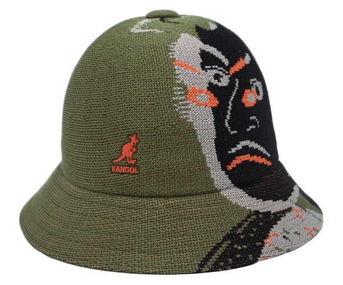 カンゴール 帽子 ハット メンズ レディース TADANORI YOKOO × KANGOL Tropic Casual｜横尾忠則 x カンゴール トロピック カジュアル ハット 帽子 コラボ TADANORI YOKOO × KANGOL Tropic Casual｜横尾忠則 x カンゴール