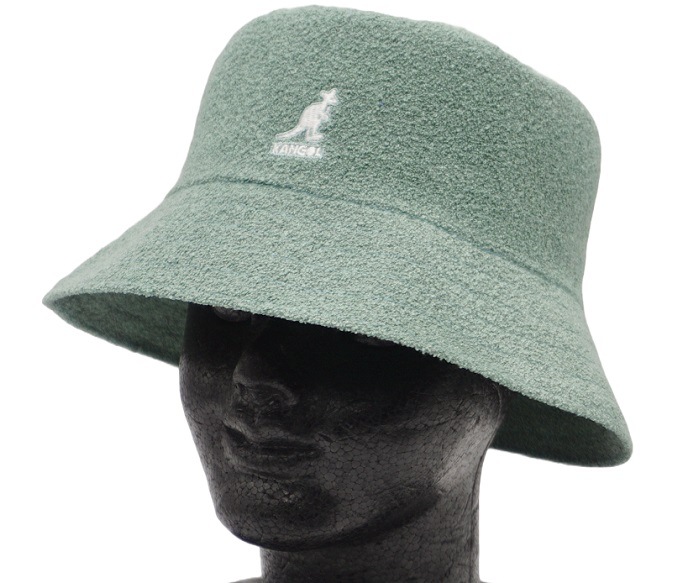 KANGOL カンゴール Bermuda Bucket バミューダバケット セージグリーン