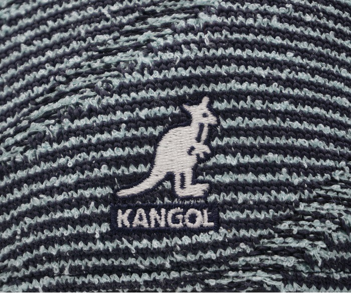 KANGOL�����󥴡��롡�ϥ���󥰡�Wavy Stripe 507���������ӡ������ȥ饤�ס�507���֥롼 �ƥ���ȡ��ޥ��