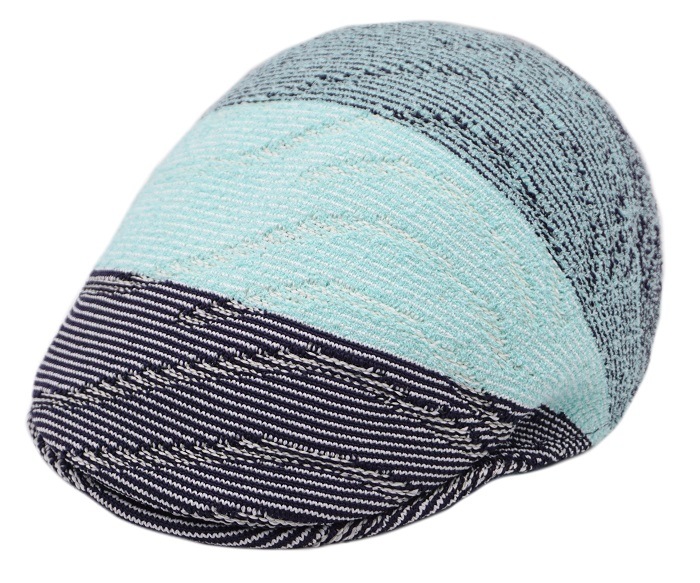KANGOL�����󥴡��롡�ϥ���󥰡�Wavy Stripe 507���������ӡ������ȥ饤�ס�507���֥롼 �ƥ���ȡ��ޥ��