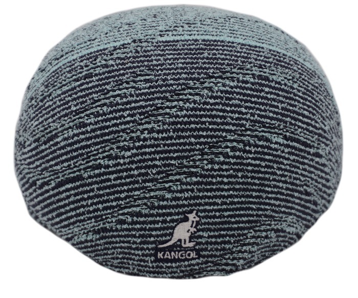 KANGOL�����󥴡��롡�ϥ���󥰡�Wavy Stripe 507���������ӡ������ȥ饤�ס�507���֥롼 �ƥ���ȡ��ޥ��