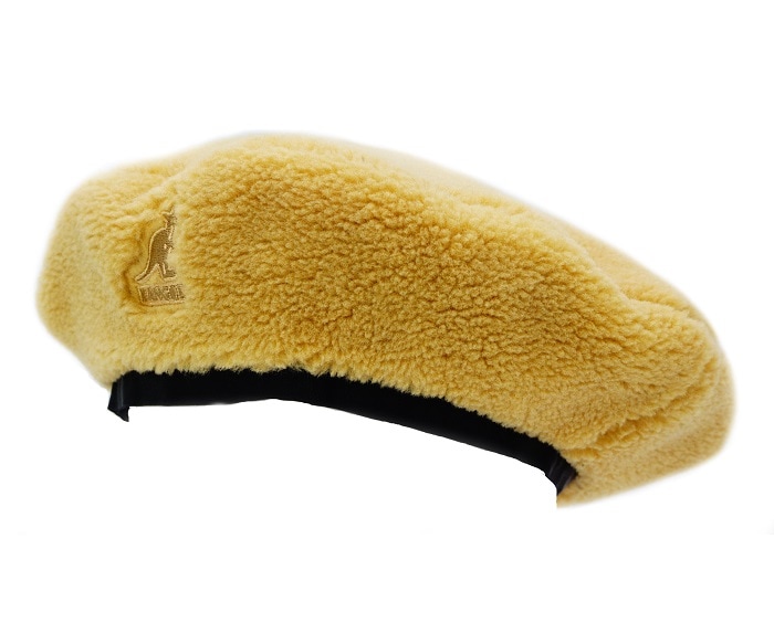 KANGOL カンゴール Plush Beret ボア ベレー帽 ベージュ