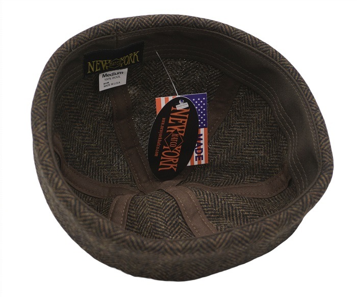 NEW YORK HAT���˥塼�衼���ϥåȡ�7920 Herringbone Thug���إ��ܥ󡡥������֥饦��