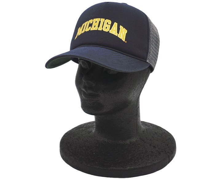 ˹�� ����å� US COLLEGE SWEAT MESH WASHED CAP MICHIGAN��� MG UNV ��å�