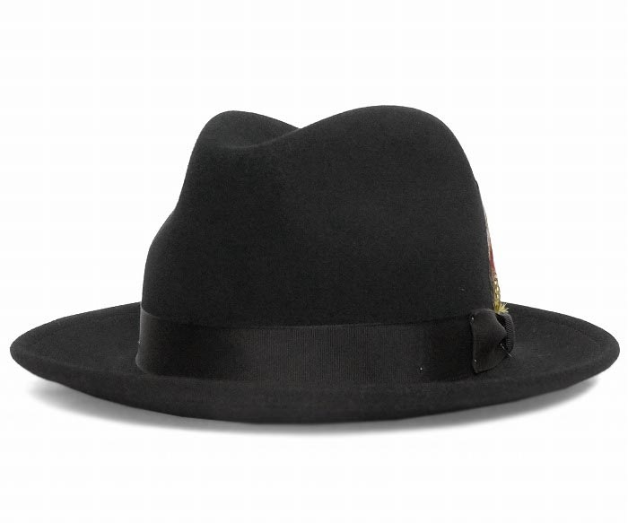 ����̵����NEW YORK HAT���˥塼�衼���ϥåȡ�5319��The Fedora���� �ե��ɥ顡�֥�å�