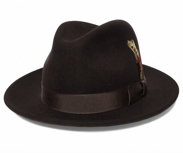 ����̵����NEW YORK HAT���˥塼�衼���ϥåȡ�5319��The Fedora���� �ե��ɥ顡�֥饦��