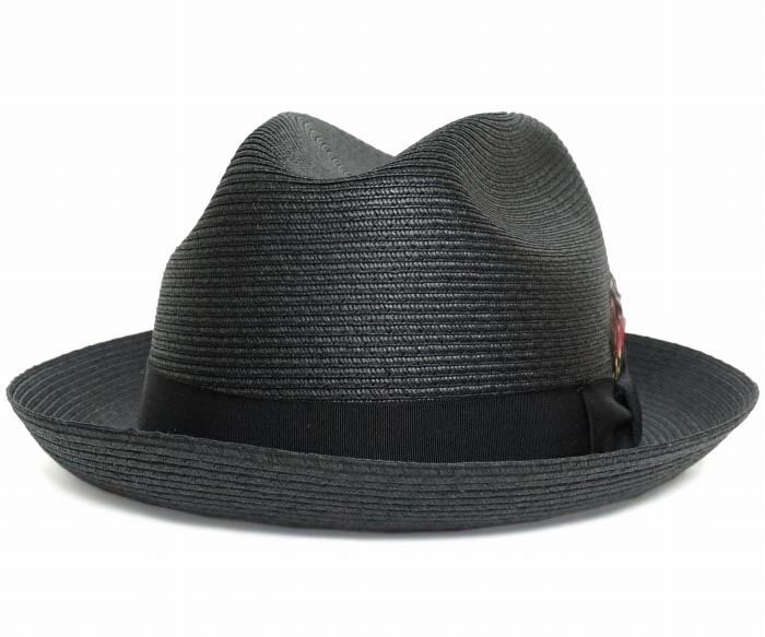NEW YORK HAT˥塼衼ϥåȡ2327 Sewn Stingy Fedora Wide Brim硼󡡥ƥ󥸡եɥ顡磻ɥ֥ࡡ֥å