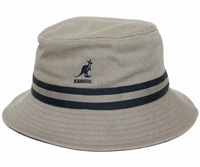 KANGOL カンゴール ハット Stripe Lahinch ストライプ ラヒンチ グレー