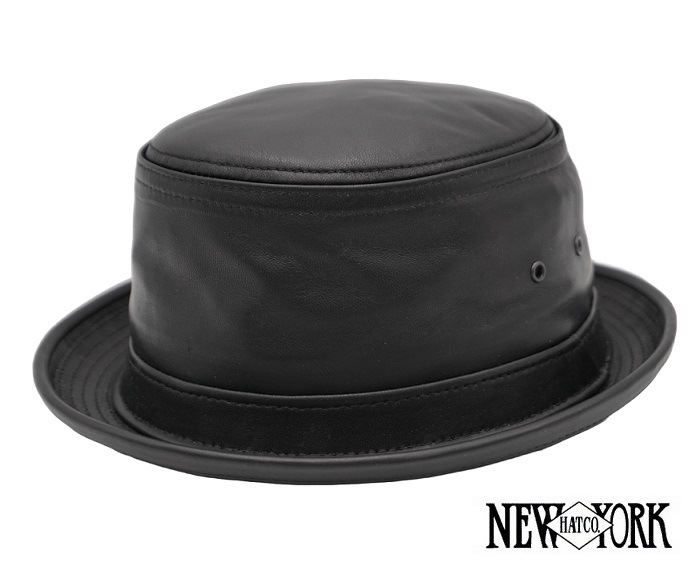����̵����NEW YORK HAT���˥塼�衼���ϥåȡ�9246��Lambskin Stingy����ॹ���󡡥��ƥ��󥸡����֥�å�