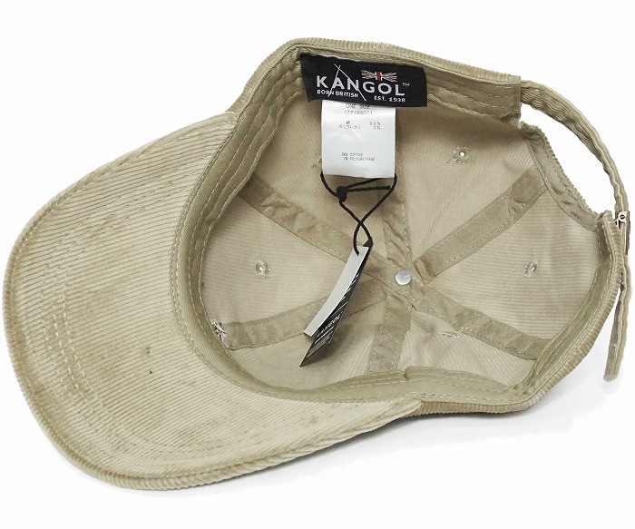 KANGOL�����󥴡��롡Cord Baseball�������ǥ�������١����ܡ��롡�١�����