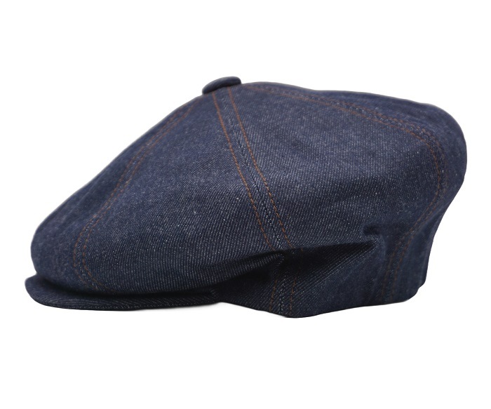 NEW YORK HAT ニューヨークハット 6103 Stitched Denim Newsboy