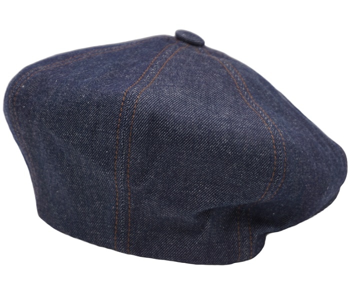 NEW YORK HAT ニューヨークハット 6103 Stitched Denim Newsboy