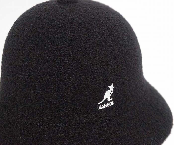 ����̵����KANGOL�����󥴡��롡SMU Boiled Wool Casual���ܥ���ɥ����륫���奢�롡�֥�å�