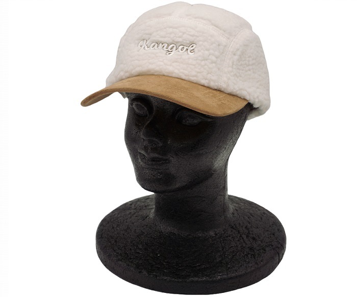 KANGOL ���󥴡��� ����å� Cap Script Faux Sherpa 5-Panel ������ץ� �ե��å��� ������� 5 �ѥͥ� �ʥ�����