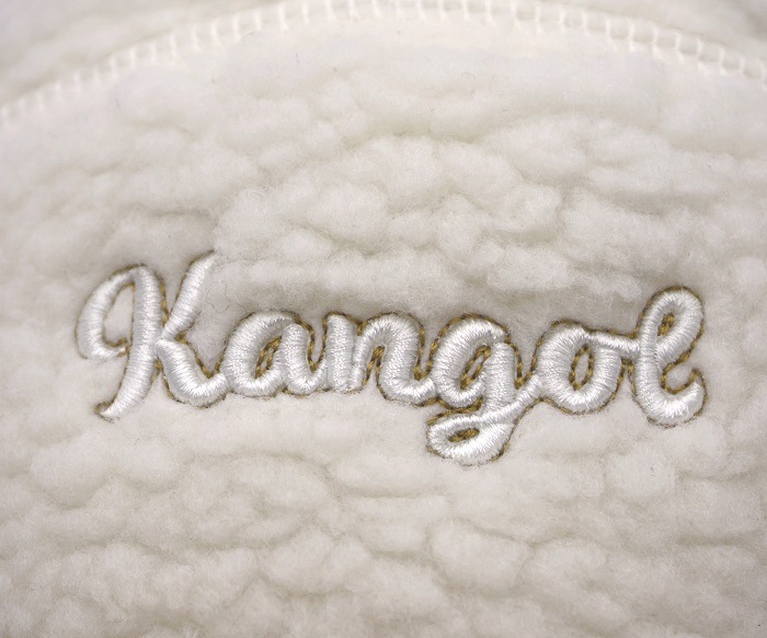 KANGOL ���󥴡��� ����å� Cap Script Faux Sherpa 5-Panel ������ץ� �ե��å��� ������� 5 �ѥͥ� �ʥ�����