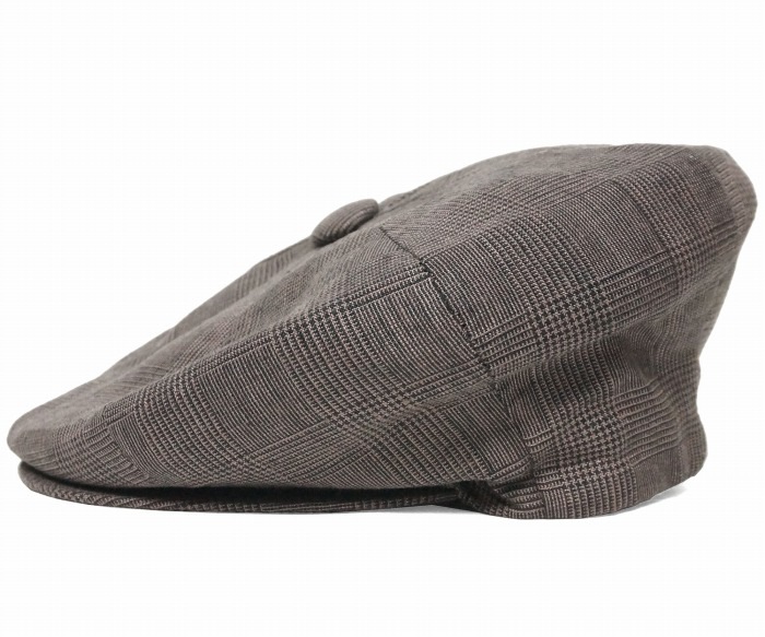 NEW YORK HAT ニューヨークハット キャスケット 6232 Plaid Linen Big