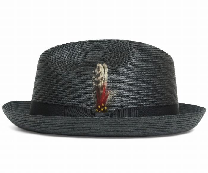 NEW YORK HAT˥塼衼ϥåȡ2327 Sewn Stingy Fedora Wide Brim硼󡡥ƥ󥸡եɥ顡磻ɥ֥ࡡ֥å