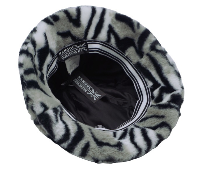 ����̵����KANGOL�����󥴡��롡�ϥåȡ�Faux Fur Casual �ե����������ե����������奢�롡���֥�ۥ磻��