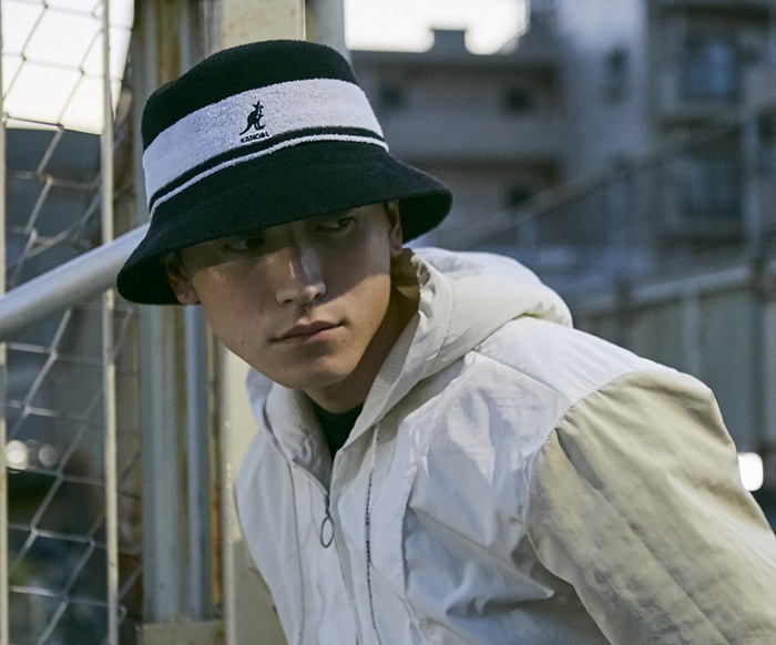 KANGOL󥴡롡Bermuda Stripe BucketХߥ塼 ȥ饤 Хåȡե꡼