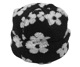KANGOL�����󥴡��롡Floral Fleece Beanie���ե������ �ե꡼�� �ӡ��ˡ���˹�� �˥å� �֥�å�/�ۥ磻��