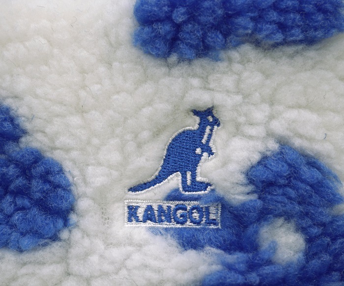 KANGOL�����󥴡��롡Floral Fleece Beanie���ե������ �ե꡼�� �ӡ��ˡ���˹�� �˥å� �ۥ磻��/�֥롼