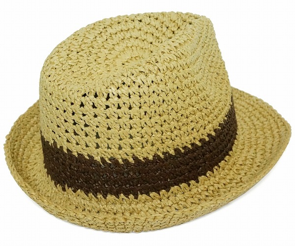 NEW YORK HAT���˥塼�衼���ϥåȡ�7142��Crochet Fedora���������åȡ��ե��ɥ顡�֥饦��
