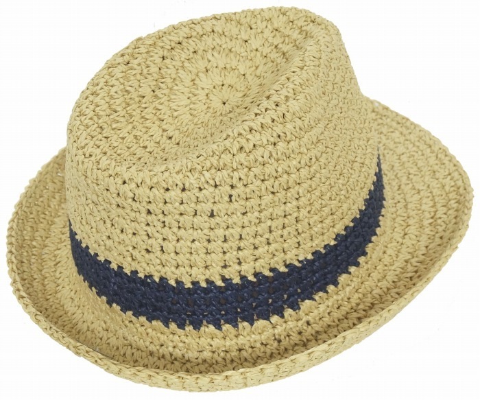 NEW YORK HAT˥塼衼ϥåȡ7142Crochet Fedoraåȡեɥ顡ͥӡ