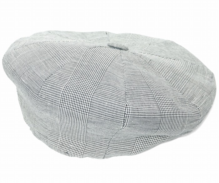 NEW YORK HAT˥塼衼ϥåȡ㥹åȡ6232Plaid Linen Big Appleץ쥤ɥͥ󡡥ӥååץ롡졼