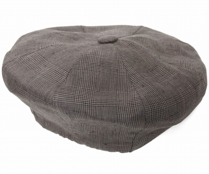 NEW YORK HAT ニューヨークハット キャスケット 6232 Plaid Linen Big