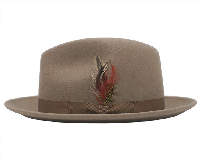 NEW YORK HAT ニューヨークハット 5319 ブラウン NEW YORK HAT ニューヨークハット フェルトハット フェドーラ