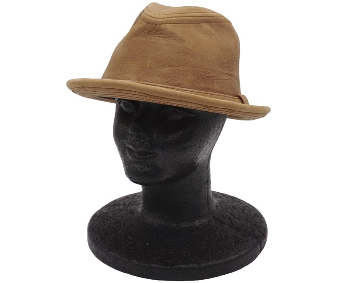 ̵NEW YORK HAT˥塼衼ϥåȡ9290Vintage Leather Fedoraơ쥶եɥ顡饹