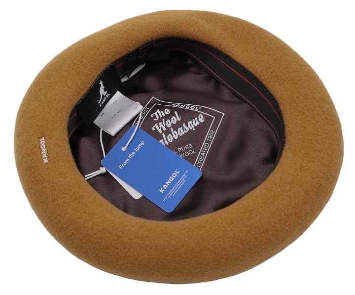 KANGOL�����󥴡��롡Anglobasque Beret�����󥴥�Х��� �٥졼���饹�ƥ��å�������