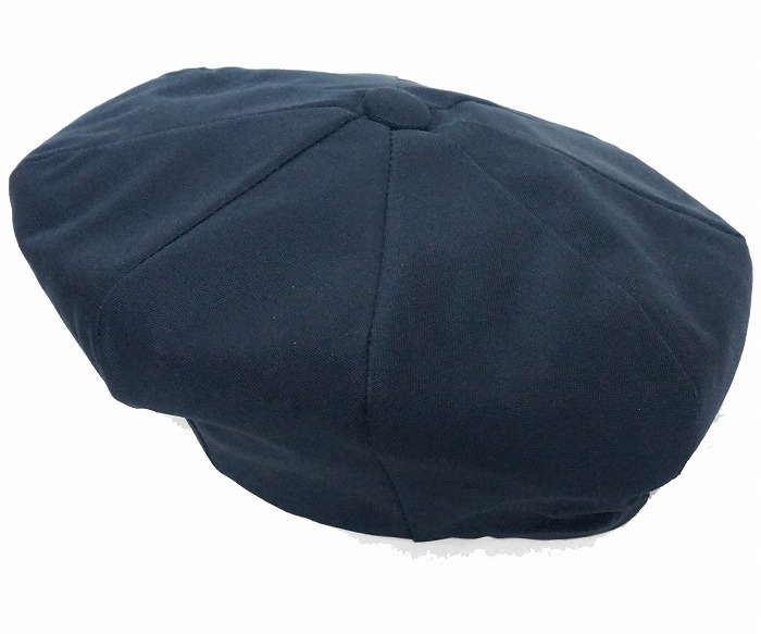 USA製ニューヨークハットCanvas Newsboyコットン素材 黒XL 新品 NEW YORK HAT ニューヨークハット ハンチング ブラック コットン